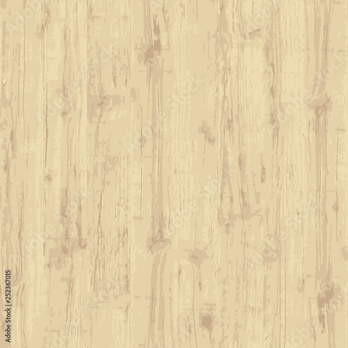 Realistic seamless wooden pattern. Vector wood texture background