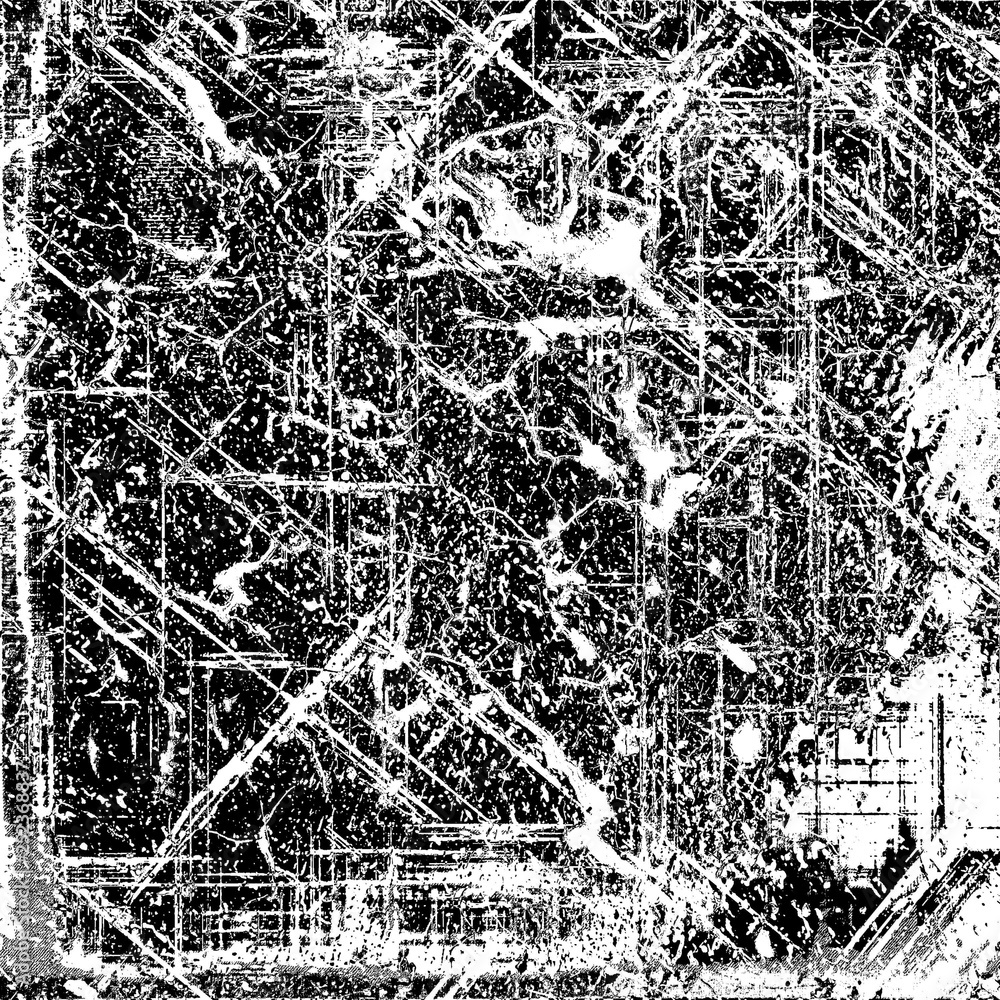 Grunge black and white monochrome background