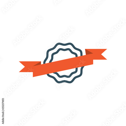 Wallpaper Mural Ribbon badge icon design template vector Torontodigital.ca