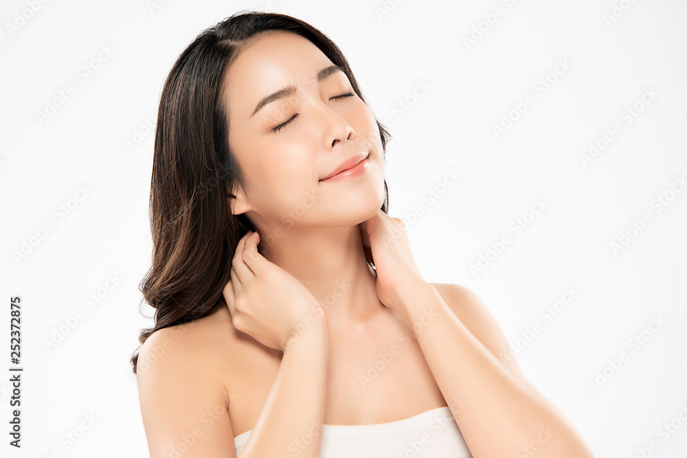 Beautiful Young asian Woman with Clean Fresh Skin Beautiful Young asian Woman with Clean Fresh Skin