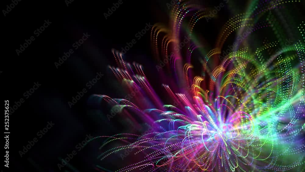 Colourful motion lights, abstract composition. Loop. 4K. Colourful motion lights, abstract composition. Loop. 4K.