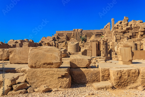 Karnak Temple Complex, commonly known as Karnak comprises a vast mix of decayed temples, chapels, pylons, and other buildings in Luxor, Egypt