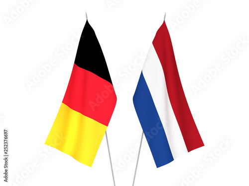 Belgium and Netherlands flags