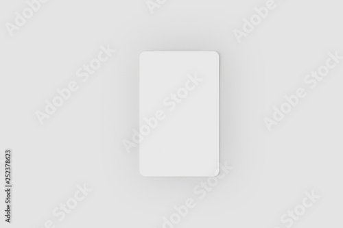 Hotel card on soft gray background.keycard in front of the electronic sensor of a room door.  photo