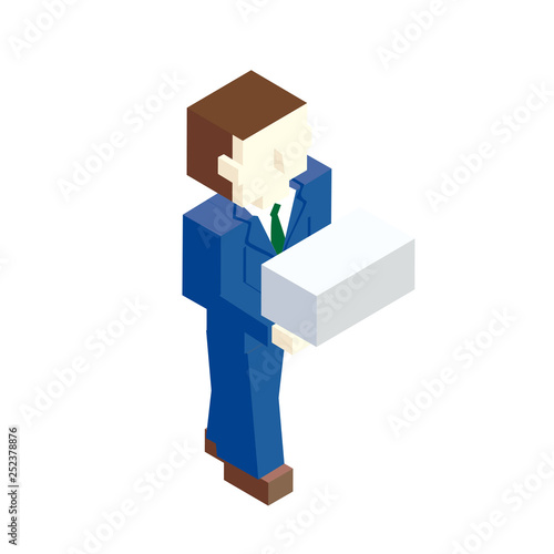 ビジネスマン　仕事　資料