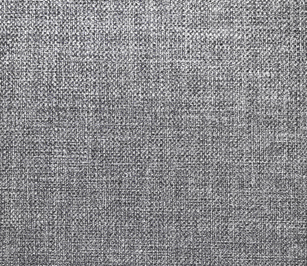 Fototapeta premium Textured gray natural fabric . 