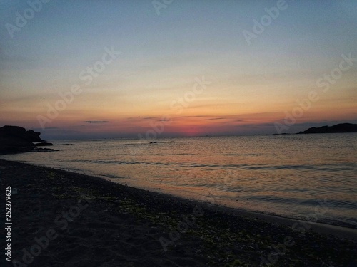 sunrise on the beach