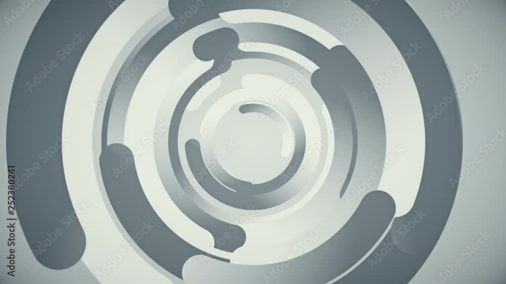 Abstract background in flat style with animation rotation of rounded lines and circles on colorful backdrop. Animation of seamless loop. Abstract background in flat style with animation rotation of rounded lines and circles on colorful backdrop. Animation of seamless loop.