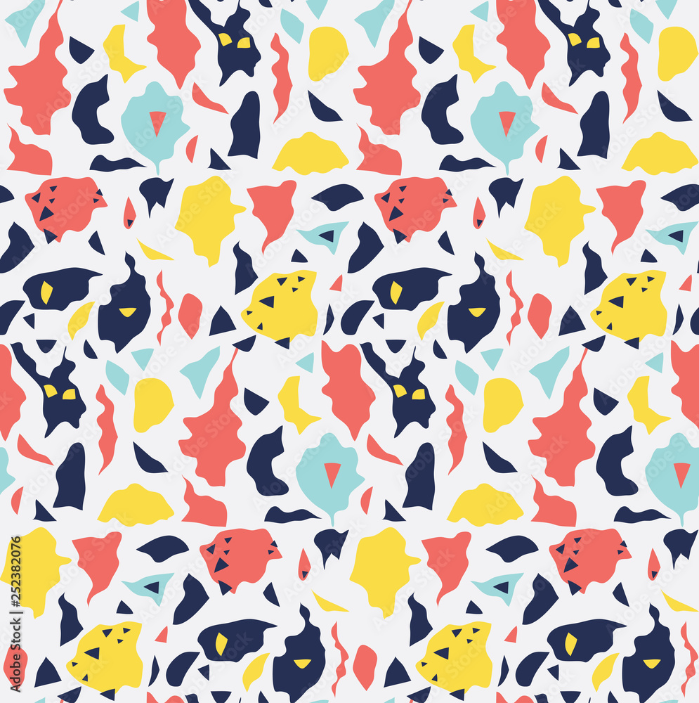 Colorful Terrazzo pattern Colorful Terrazzo pattern