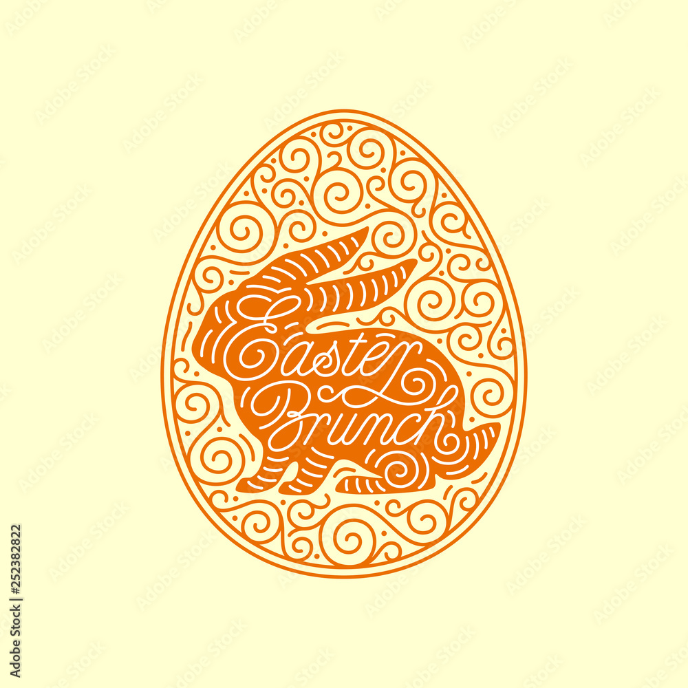 Egg ornate frame Egg ornate frame