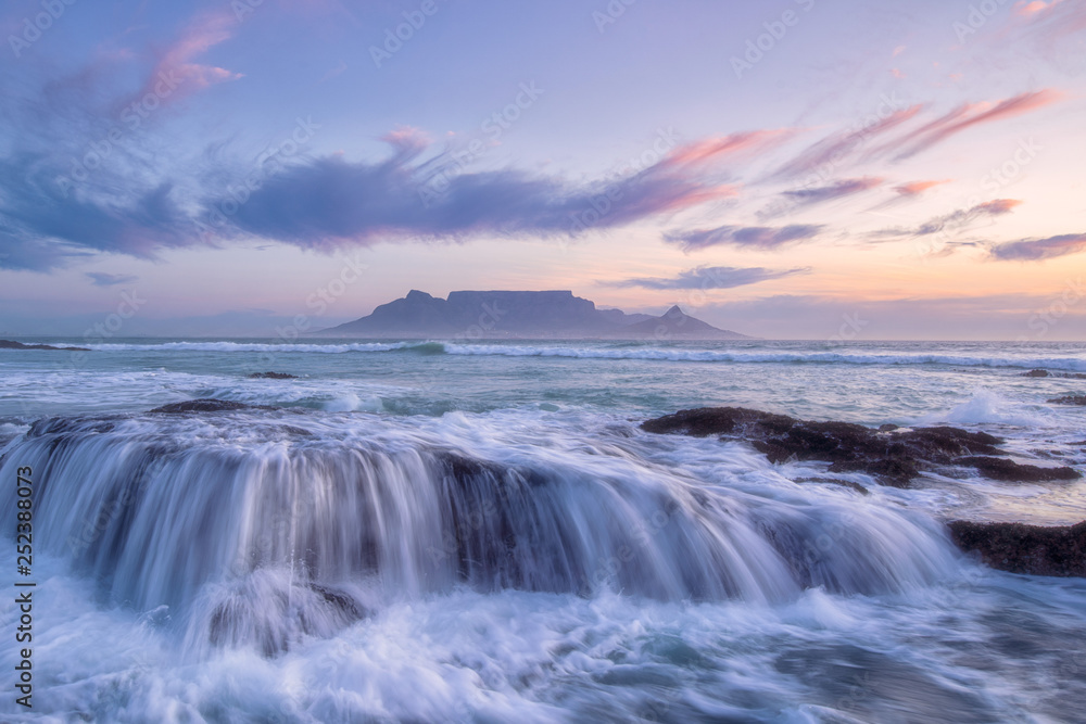 Table Mountain from Blouberg Beach Table Mountain from Blouberg Beach