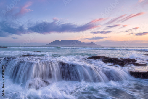 Table Mountain from Blouberg Beach