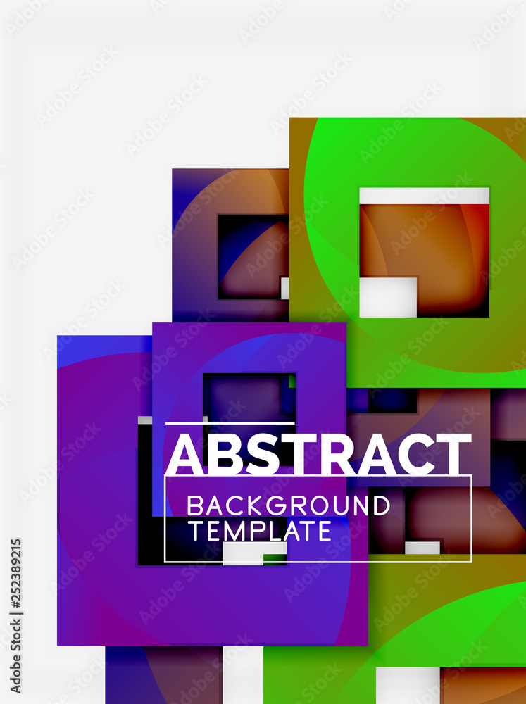 Modern geometric abstract background Modern geometric abstract background