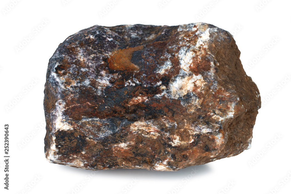 Rock stone isolated on white background with clipping path Rock stone isolated on white background with clipping path