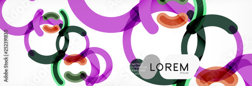 Circular lines design background