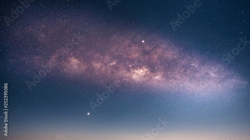 Fototapeta Naklejka Na Ścianę i Meble -  Milky Way and Night sky background.