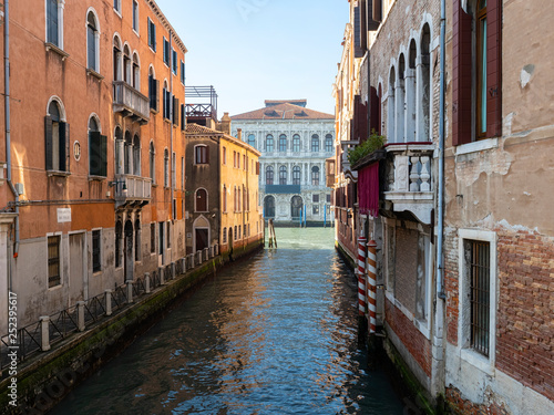Typical canal of Venice