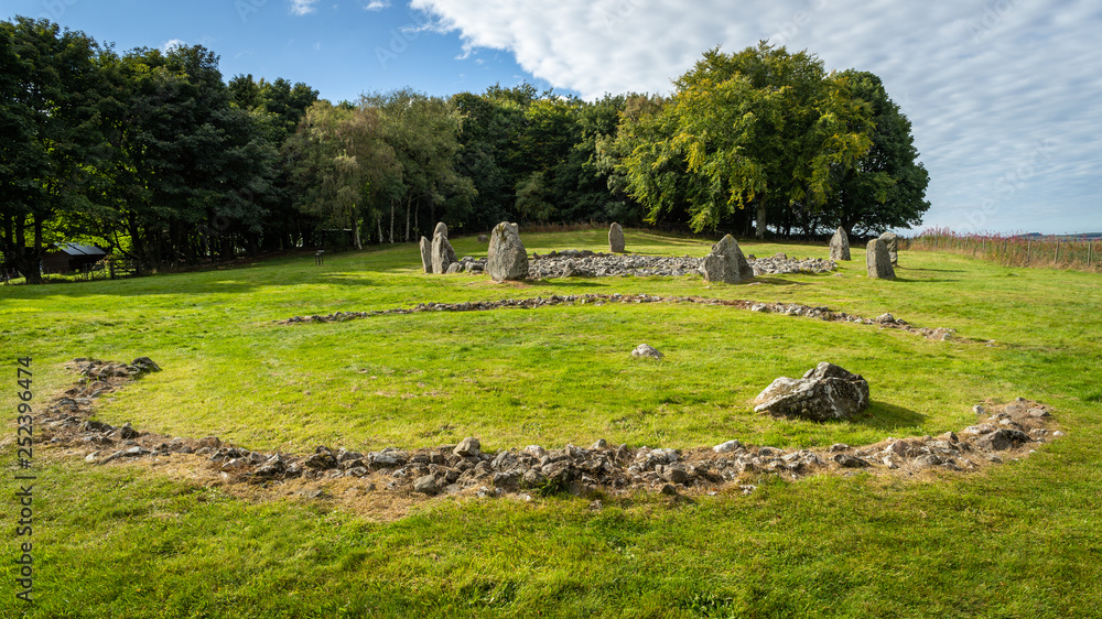 Loanhead Stone Circle NE Scotland