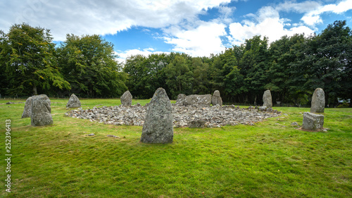 Loanhead Stone Circle NE Scotland photo