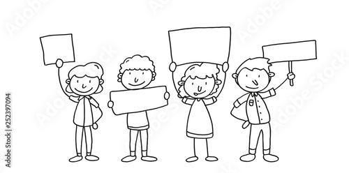 Strichmännchen – Demonstration