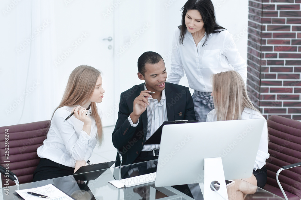 business team working on a new business project business team working on a new business project