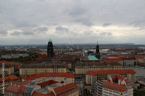 weitblick über dresden sachsen deutschland fotografiert während einer sightseeing tour