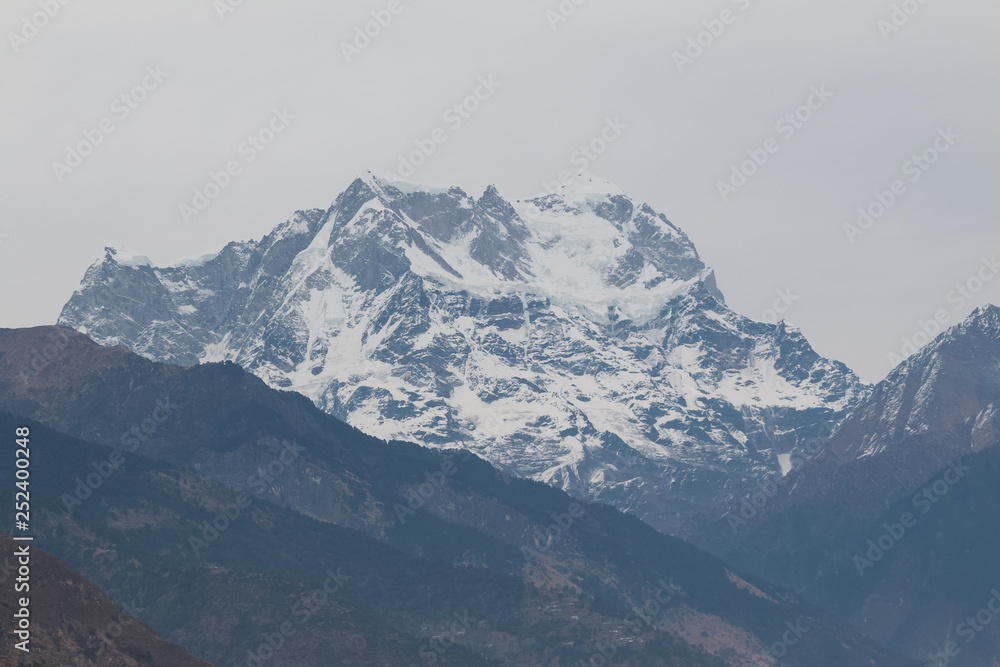 The Himalayan Range of Mountains