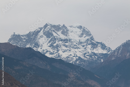 The Himalayan Range of Mountains
