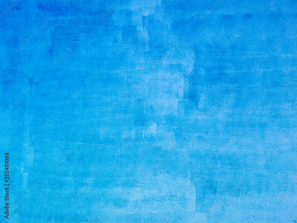 blue paint wall background