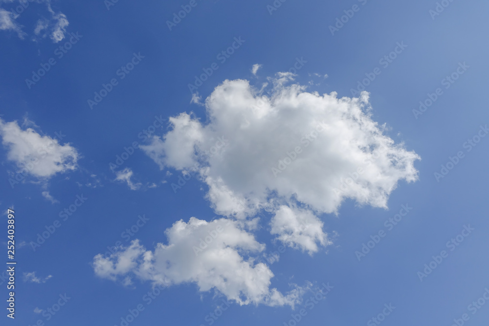 Clouds with blue sky background Clouds with blue sky background