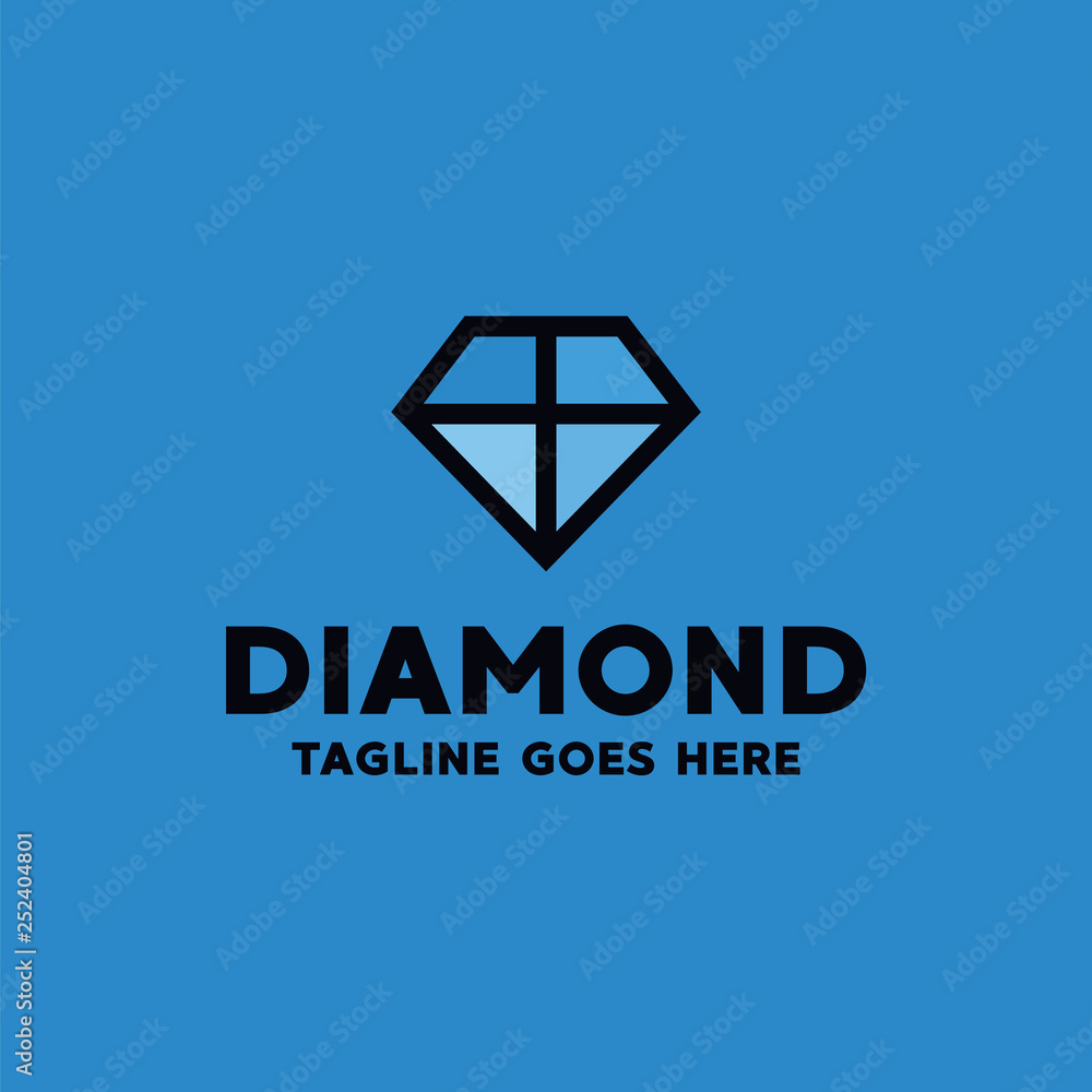 Blue Diamond Logo Symbol Design Blue Diamond Logo Symbol Design