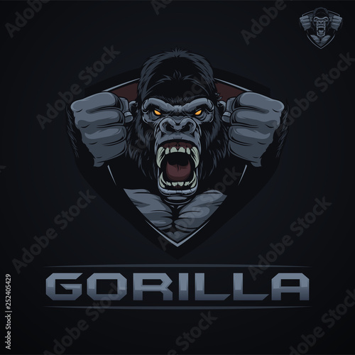 Gorilla Badge Logo