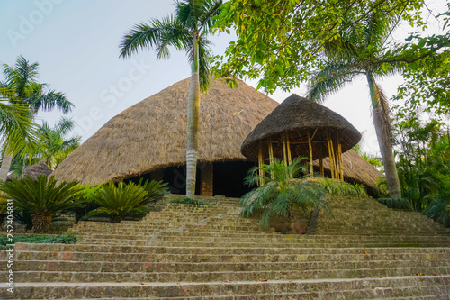 Architecture in the territory of Gurukul - Vedic school for boys in Mayapur, India