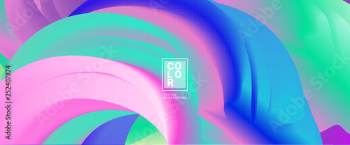 Abstract shape wave 3d Colorful Gradient Background. Vector, WAVE DYNAMIC, DOTTED, Pastel colors, layout templatev