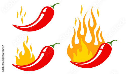 Fotografia hot chilli pepper