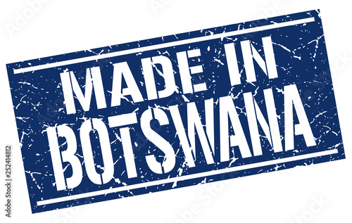 made in Botswana stamp