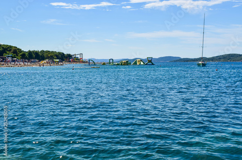 The Vodice beach, Croatia. © jana_janina