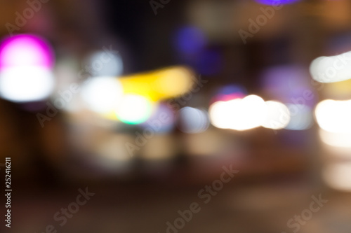 Abstract lights blur bokeh © Alernon77