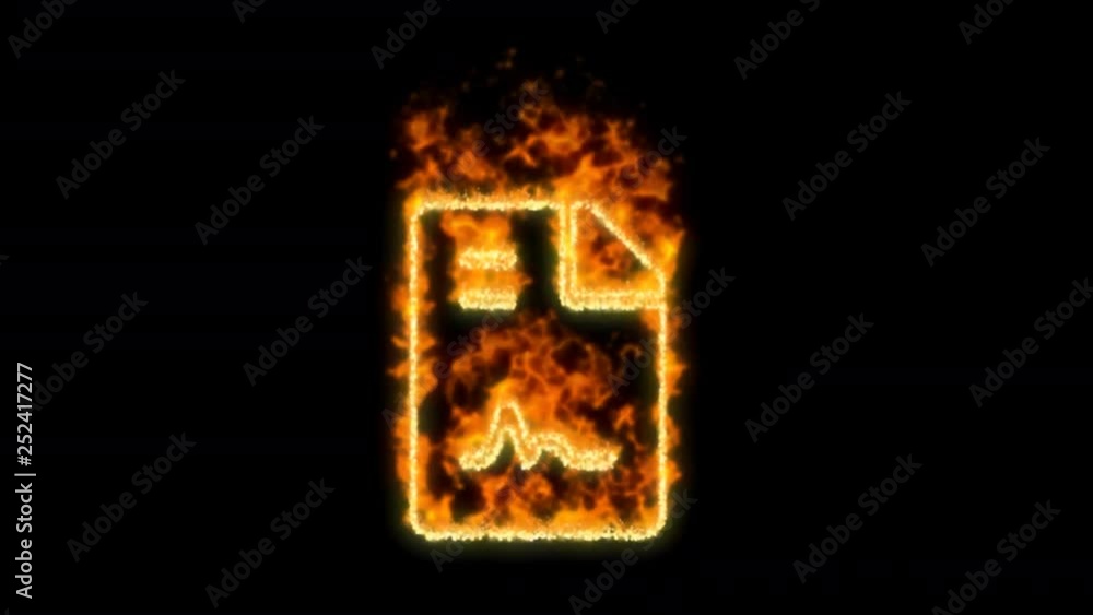 file contract symbol inflames. Then disappears. In - Out loop. Alpha channel Premultiplied - Matted with color black file contract symbol inflames. Then disappears. In - Out loop. Alpha channel Premultiplied - Matted with color black