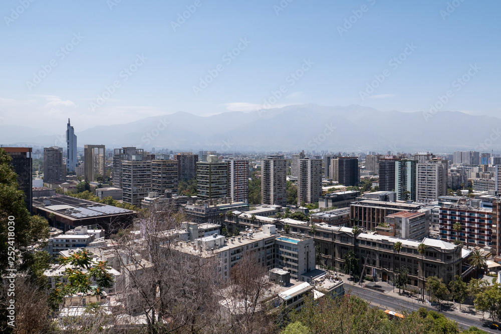 Obraz premium Santiago de Chile