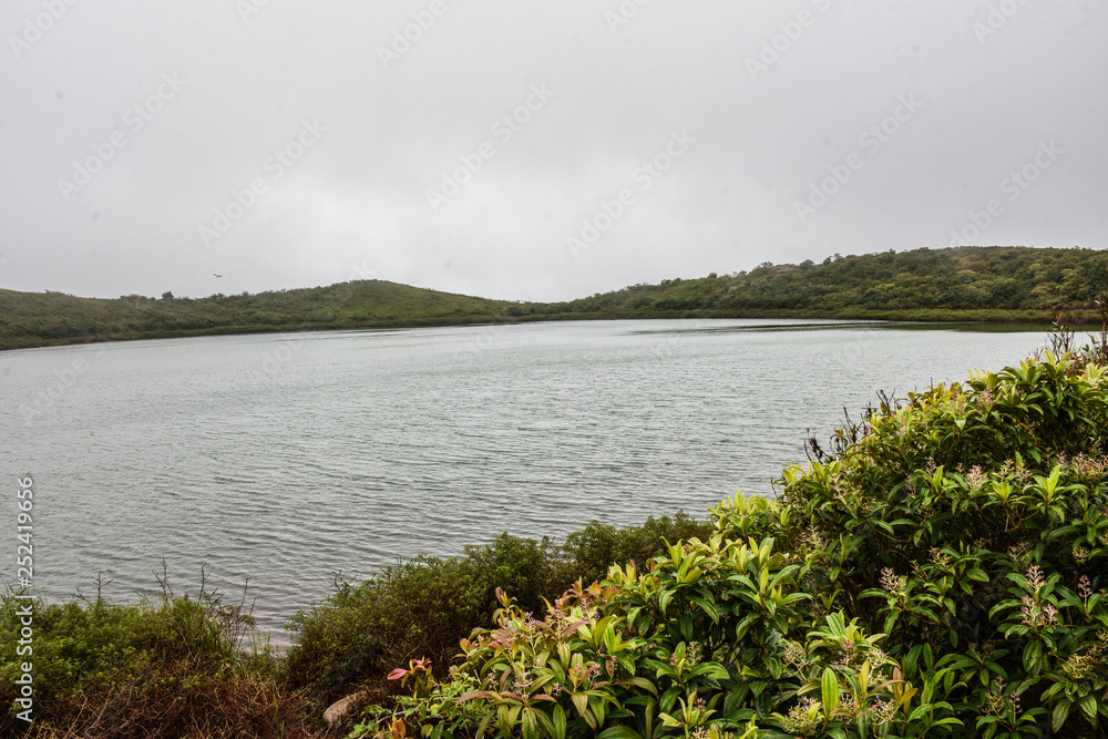 Fototapeta premium Volcano isla isabela
