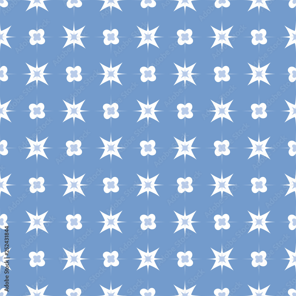 Pattern_0067_flower and star. Pattern_0067_flower and star.