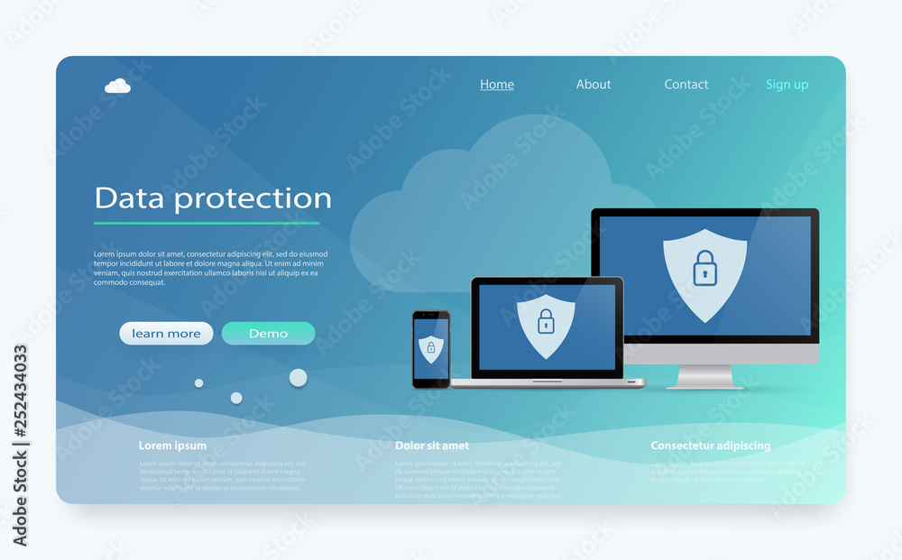 Concept is data security. Data Protection, privacy, internet security. Safe confidential information. Concept is data security. Data Protection, privacy, internet security. Safe confidential information.
