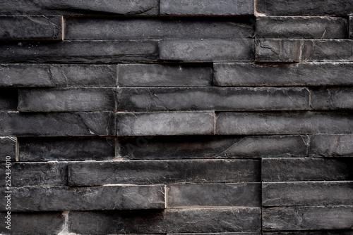 Wallpaper Mural Black rectangle square tile background & wallpaper Torontodigital.ca