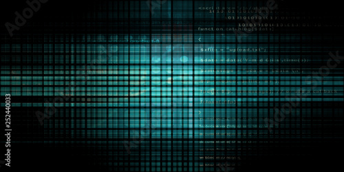 Wall Mural Business Technology