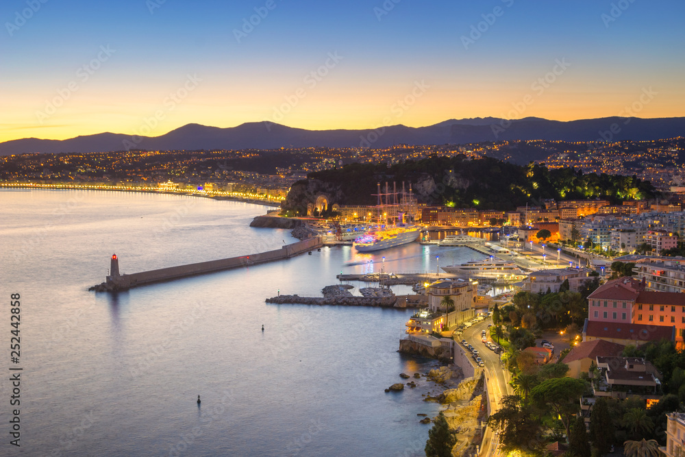 Landscape of Nice - France