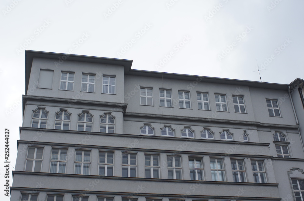 facade of a building,Bielefeld Jahnplatz facade of a building,Bielefeld Jahnplatz