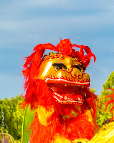 Lion Dance, Chinese New Year, Montevideo, Uruguay