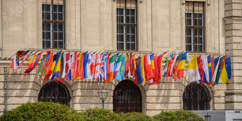 Organization of Security and Cooperation in Europe (OSCE) building in Vienna, Austria photo
