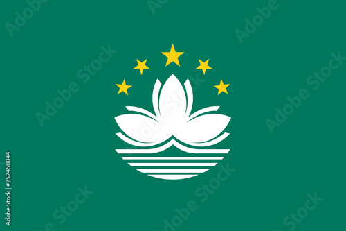 Vector flag of Macau, Macao